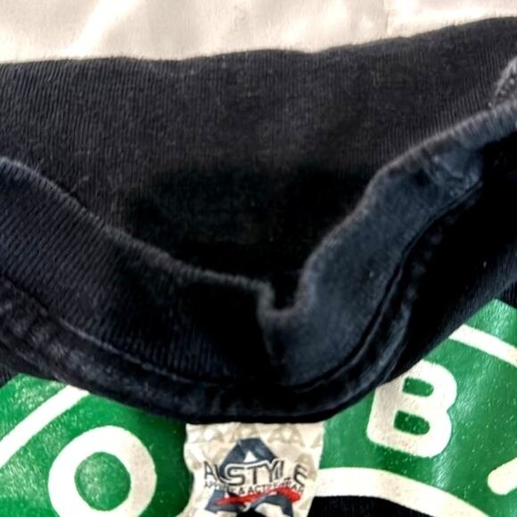 Storbas Cabron Parody Graphic T-Shirt Black Short Sleeve Unisex L - Picture 4 of 5